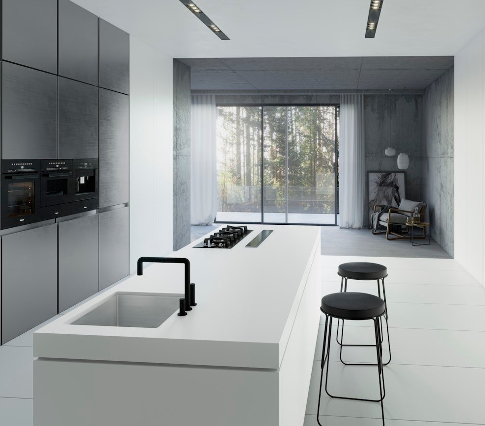 Contemporary Dekton Worktops Nine Elms
